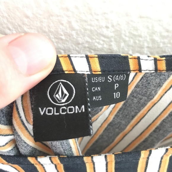 Volcom Stripe Spaghetti Dress - Picture 3 of 4